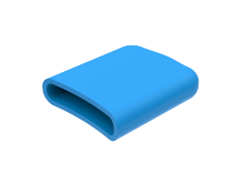 Zungenschutzkappe aus Kunststoff