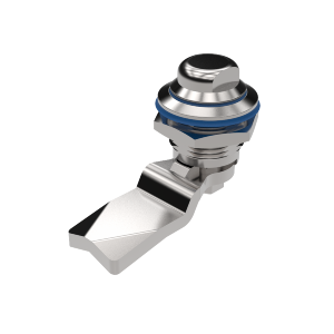 Drehriegelverschluss mit Hygienic Design aus Edelstahl 18 mm