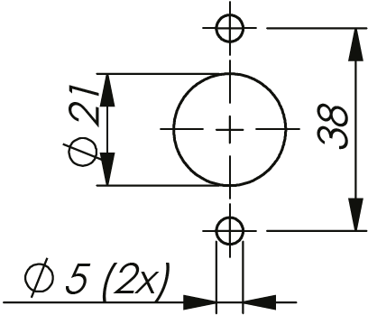Drehriegelverschluss mit T-Griff Drehriegelverschluss mit T-Griff