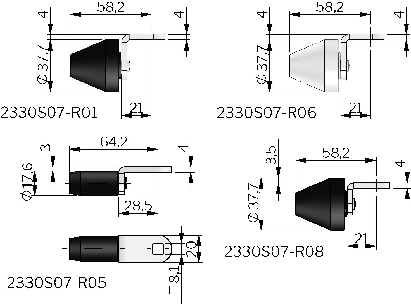 Klima-flex 1 Rollenzungen