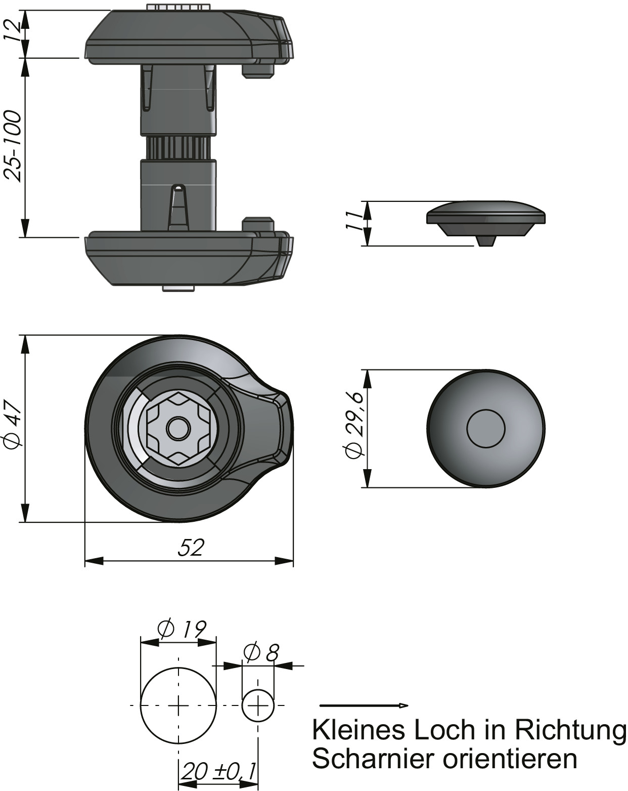 Klima-flex 2 Verriegelungssysteme