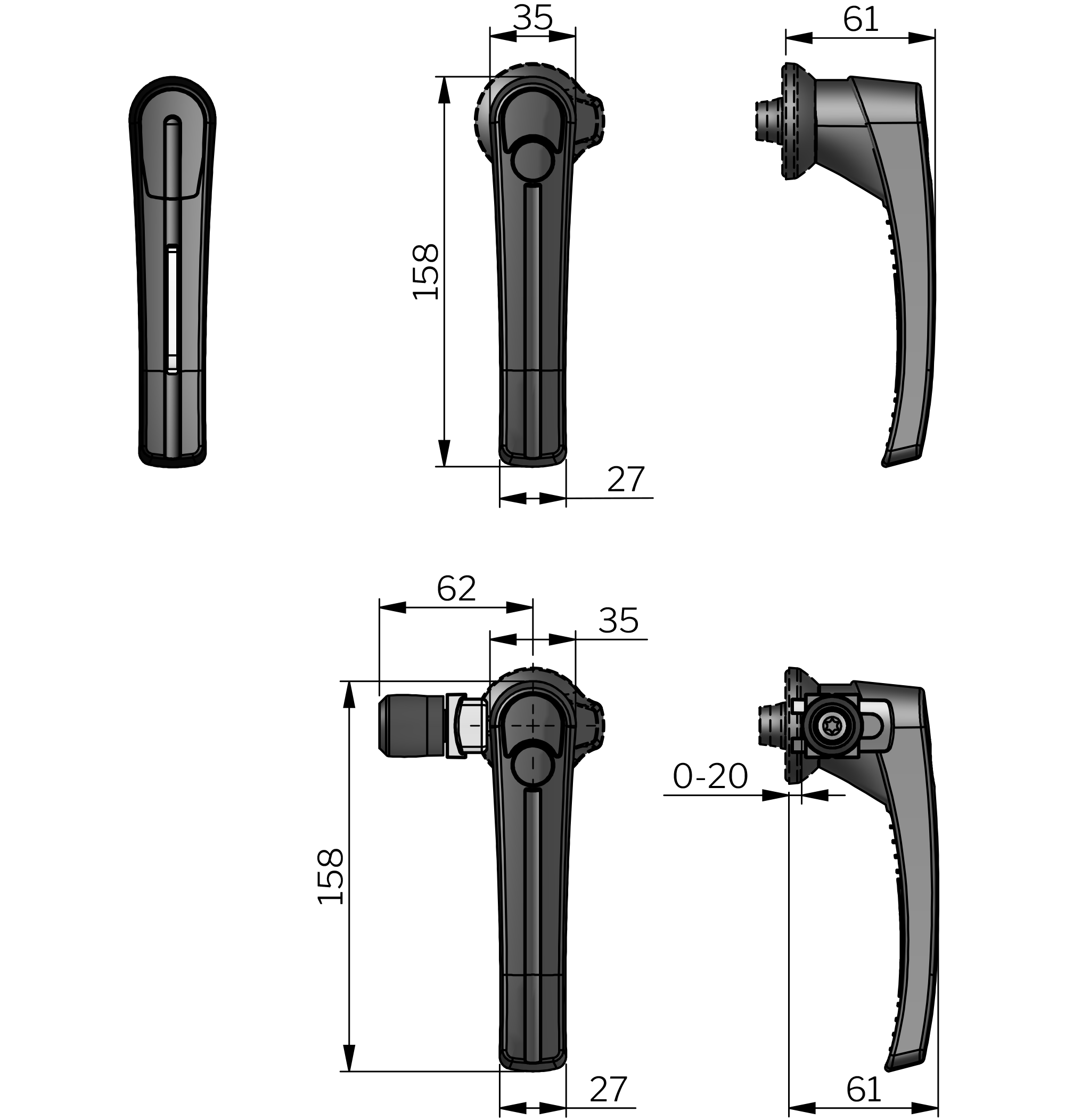 Klima-flex 2 Griff Klima-flex 2 Griff