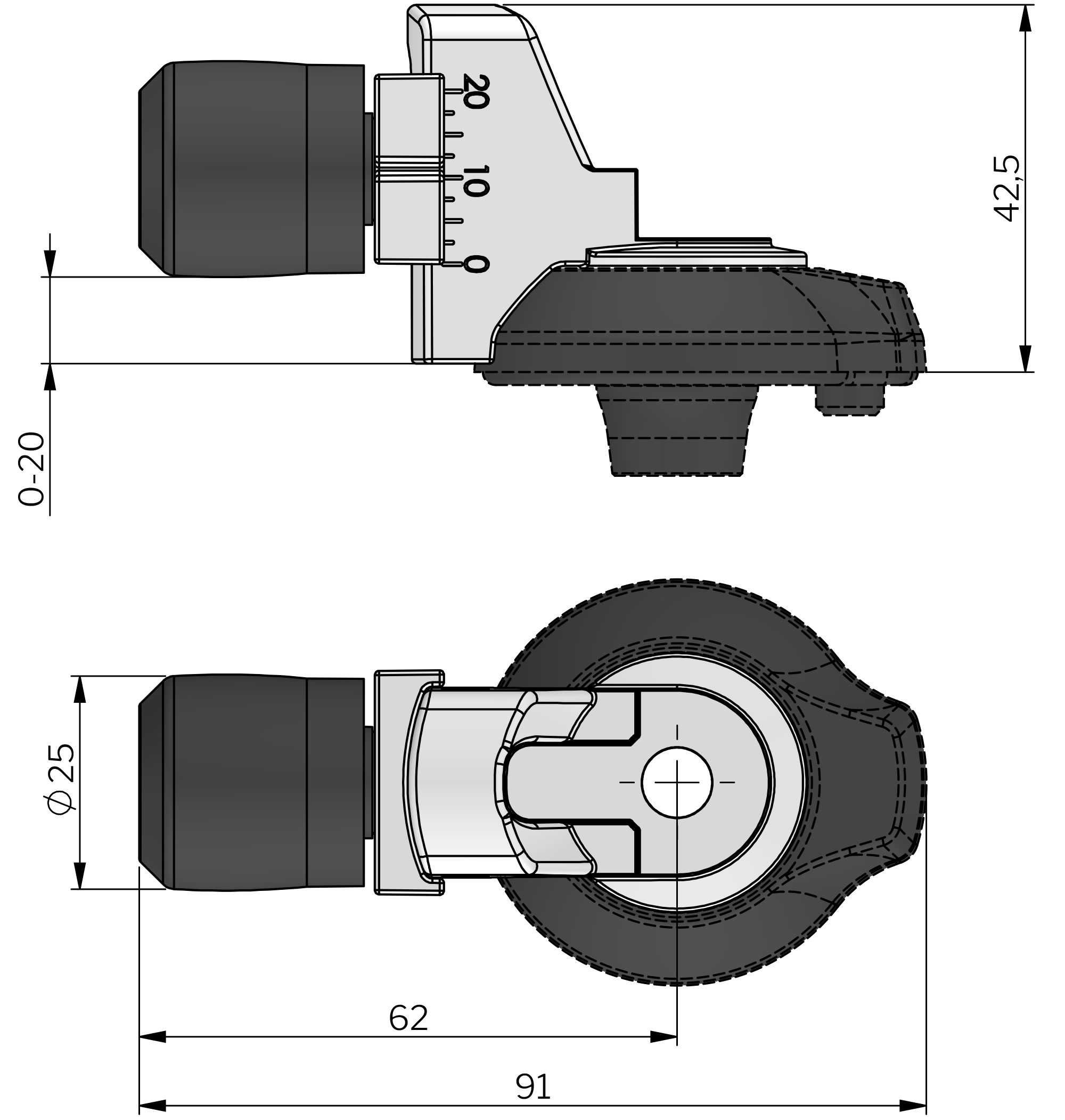 Klima-flex Rollzungen