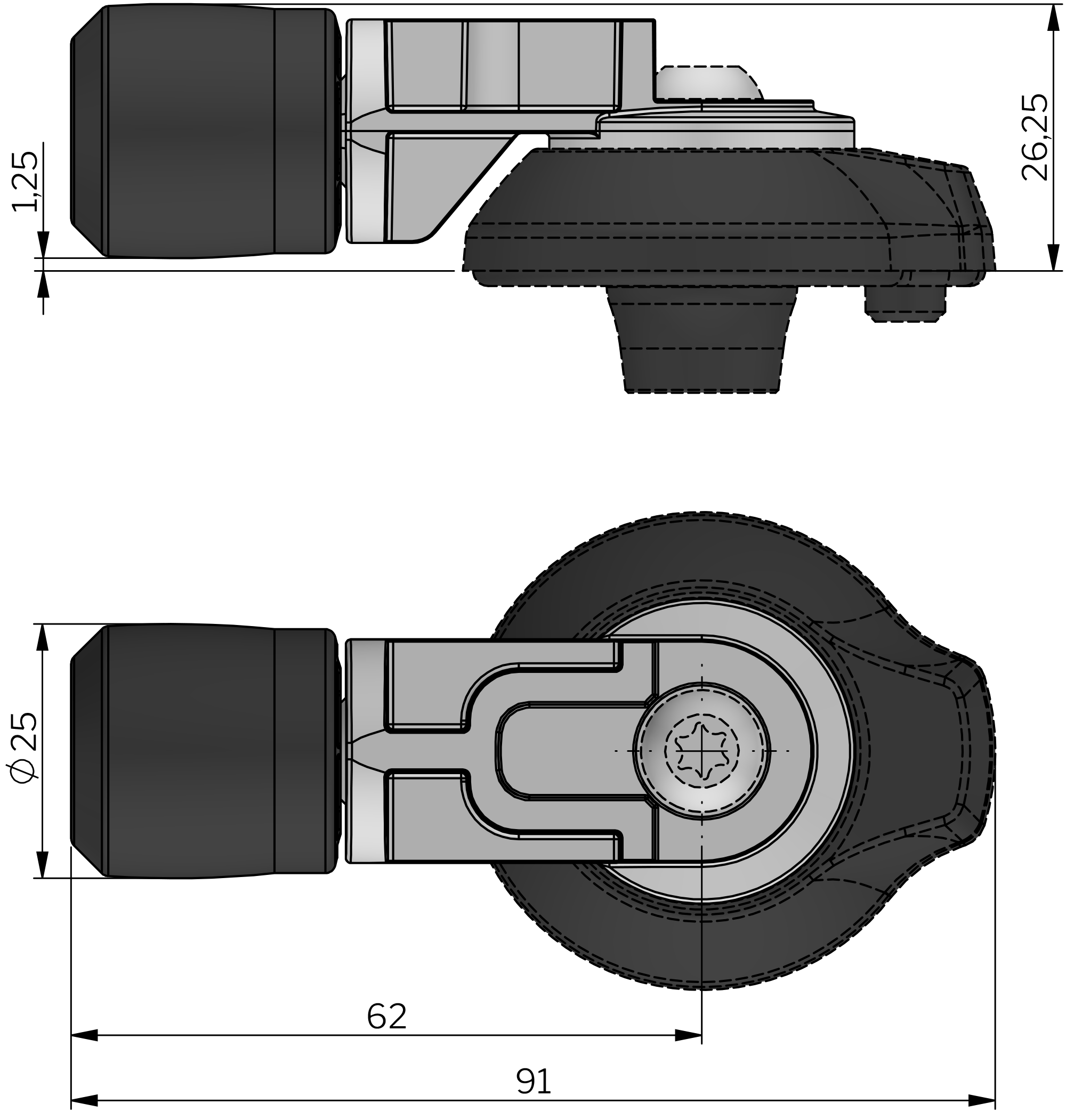 Klima-flex Rollzungen