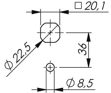 Zweihandgriff Standard