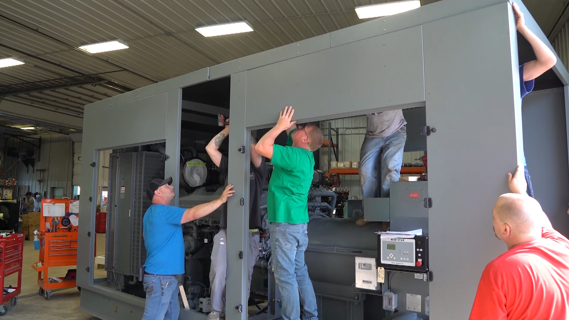 Employees at Blue Star