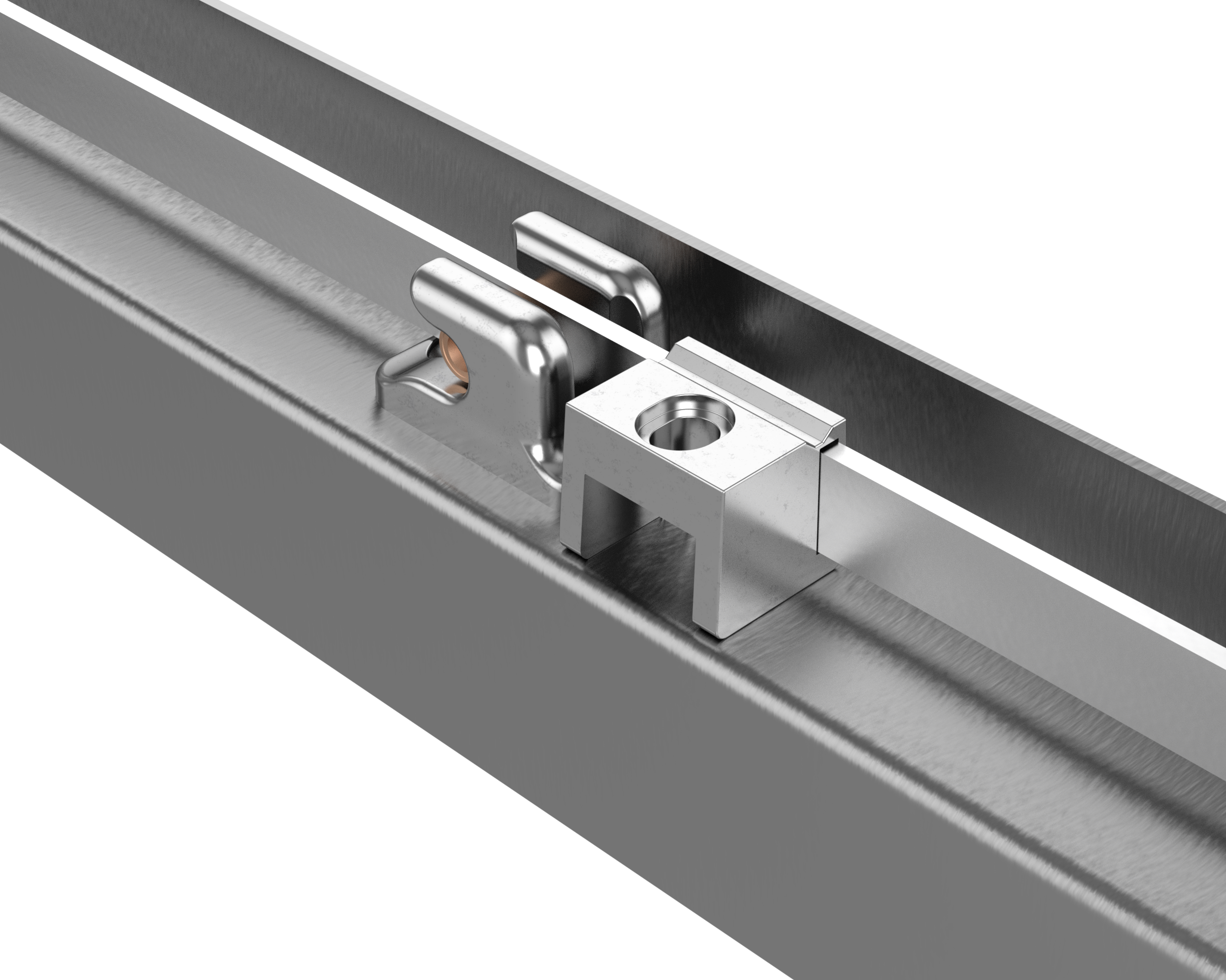 Stabführungen für Flachstäbe