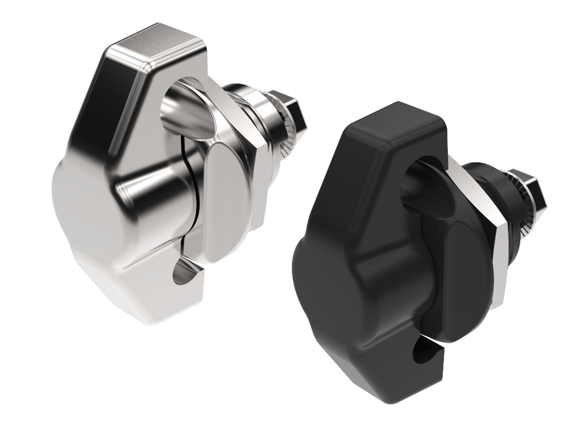 Drehriegelverschluss mit Knebel-Griff 18 mm Drehriegelverschluss mit Knebel-Griff 18 mm