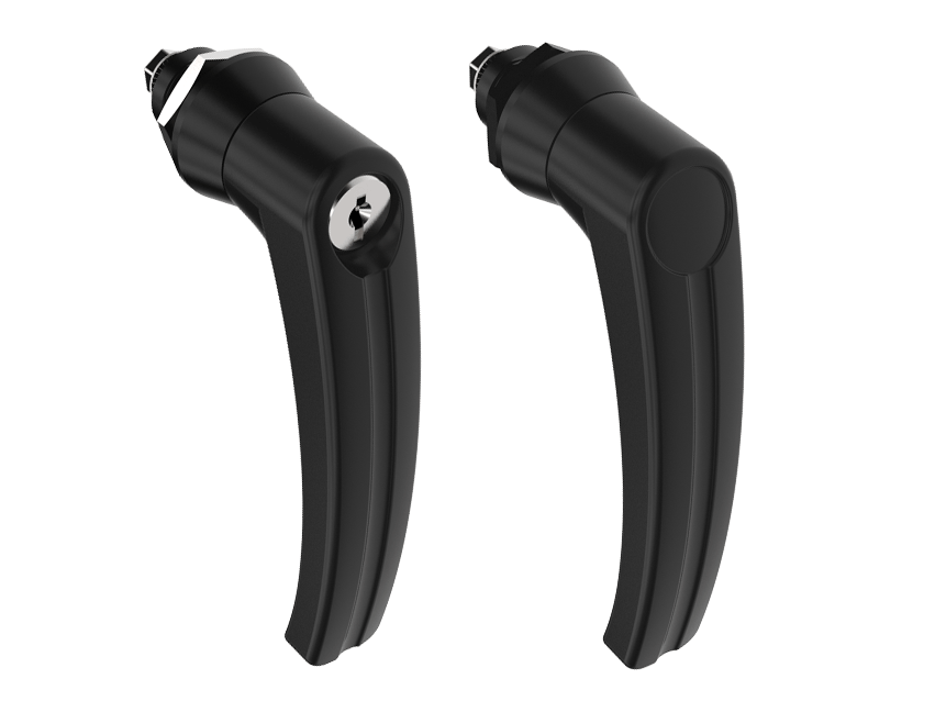 Drehriegelverschluss mit L-Griff 18 mm Drehriegelverschluss mit L-Griff 18 mm