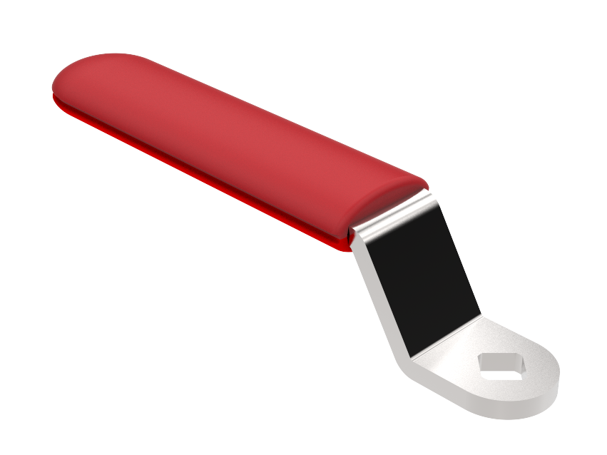 Klima-flex 1 Edelstahlgriffe für Innenseite Klima-flex 1 Edelstahlgriffe für Innenseite